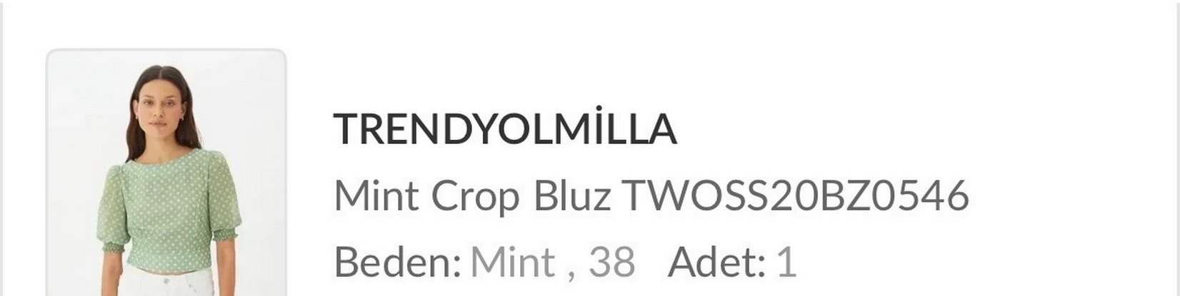 Yeşil Çiçekli Bluz - Görsel 4