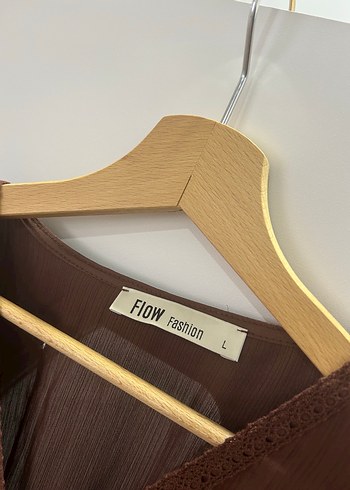 Kahverengi Mini Elbise - Görsel 5