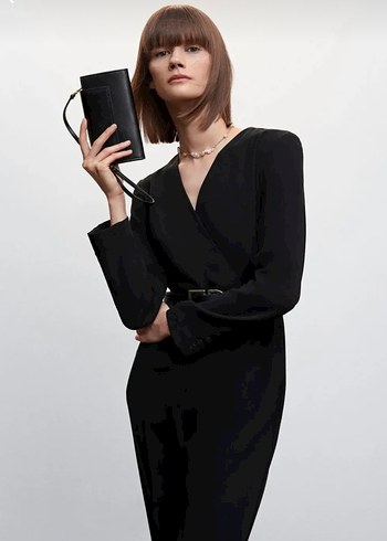 Mango Siyah Tulum - Görsel 2