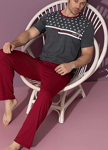 Erkek pijama takımı
