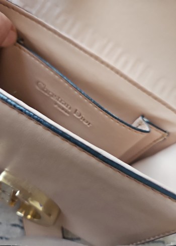 Bej Deri Christian Dior Kadın Çanta - Görsel 7