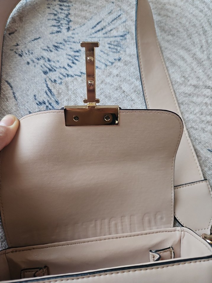 Bej Deri Christian Dior Kadın Çanta - Görsel 5