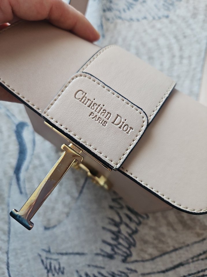 Bej Deri Christian Dior Kadın Çanta - Görsel 2