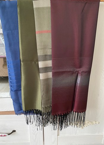4 adet tafta şal - Görsel 3