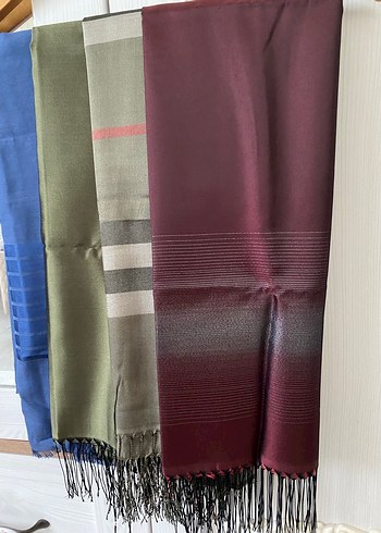 4 adet tafta şal - Görsel 2