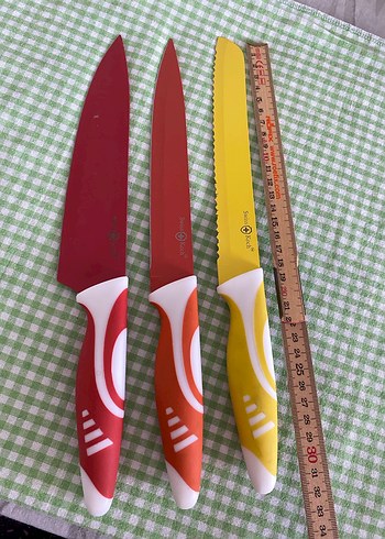 Renkli Swiss Koch bıçak seti - Görsel 5