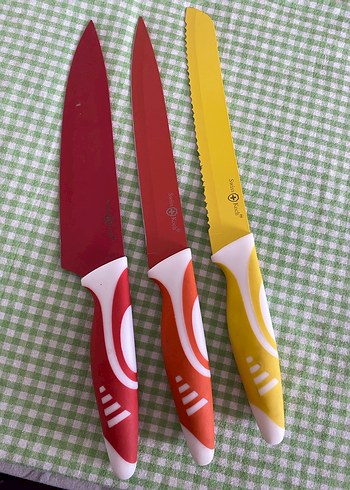 Renkli Swiss Koch bıçak seti - Görsel 2