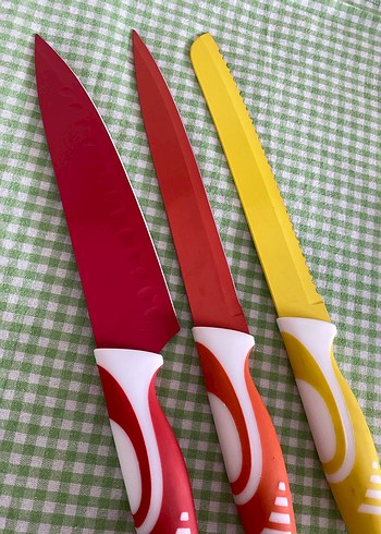 Renkli Swiss Koch bıçak seti - Görsel 4