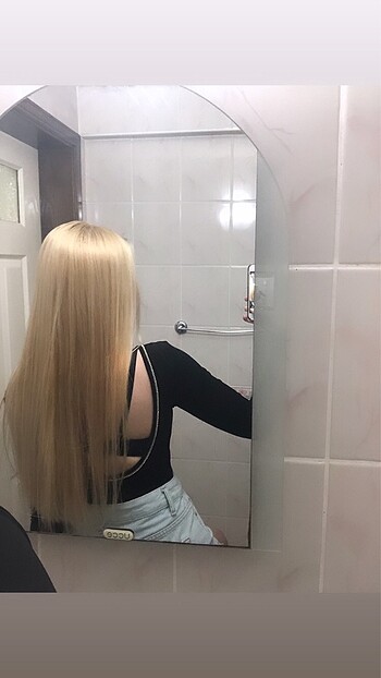Pırlanta suyolu detaylı bodysuit bluz