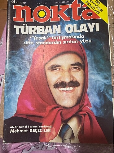 Nokta dergisi 18 Ocak 1987