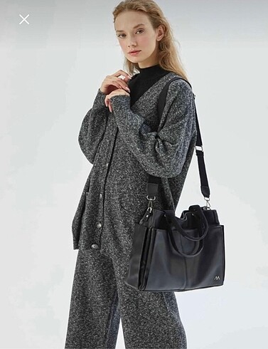 MANUKA DERİ EVERYDAY BAG SİYAH