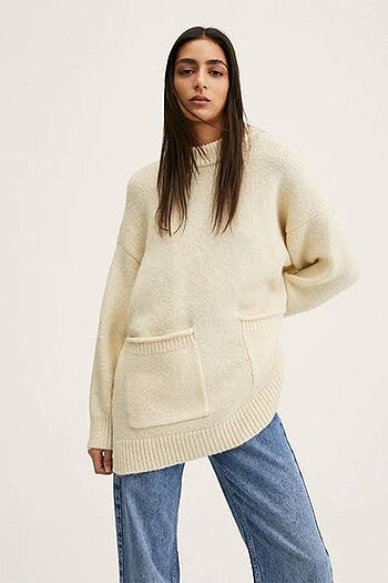 Mango Oversize Triko Kazak