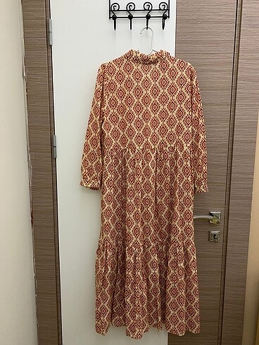 Zara ZARA Desenli Elbise