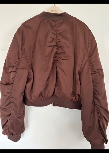 Stradivarius Kahverengi Midi Kadın Ceket