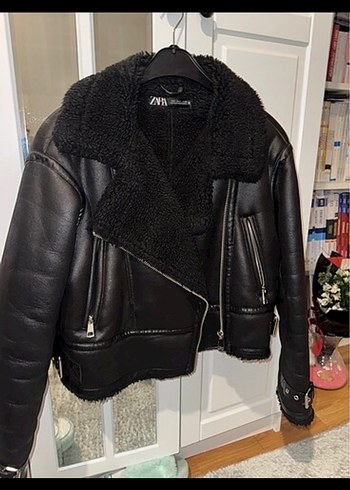 Zara zara kemerli astarlı ceket