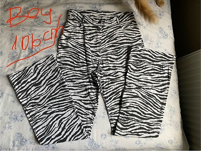 Zara Zebra desen Pantolon