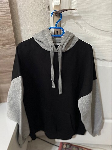 Addax Kapüşonlu Oversize Sweatshirt