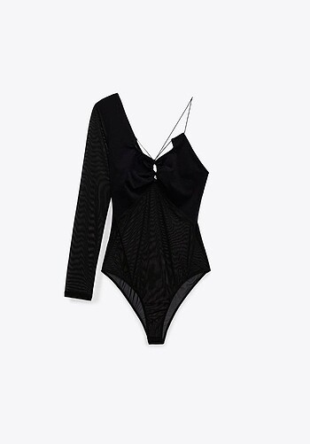 Zara transparan bodysuit