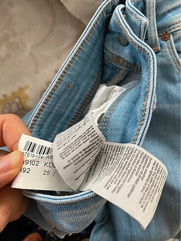 26 Beden lacivert Renk Mavi jean