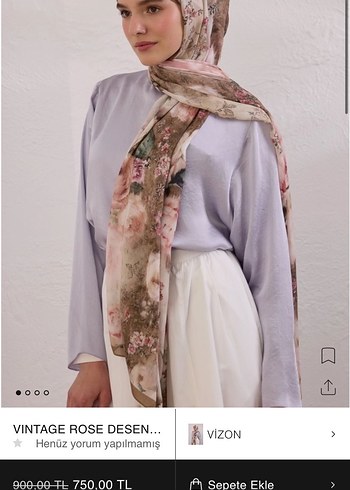 Fresh scarfs Rami şal - Görsel 2