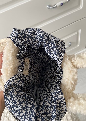 Mango peluş çanta - Görsel 4