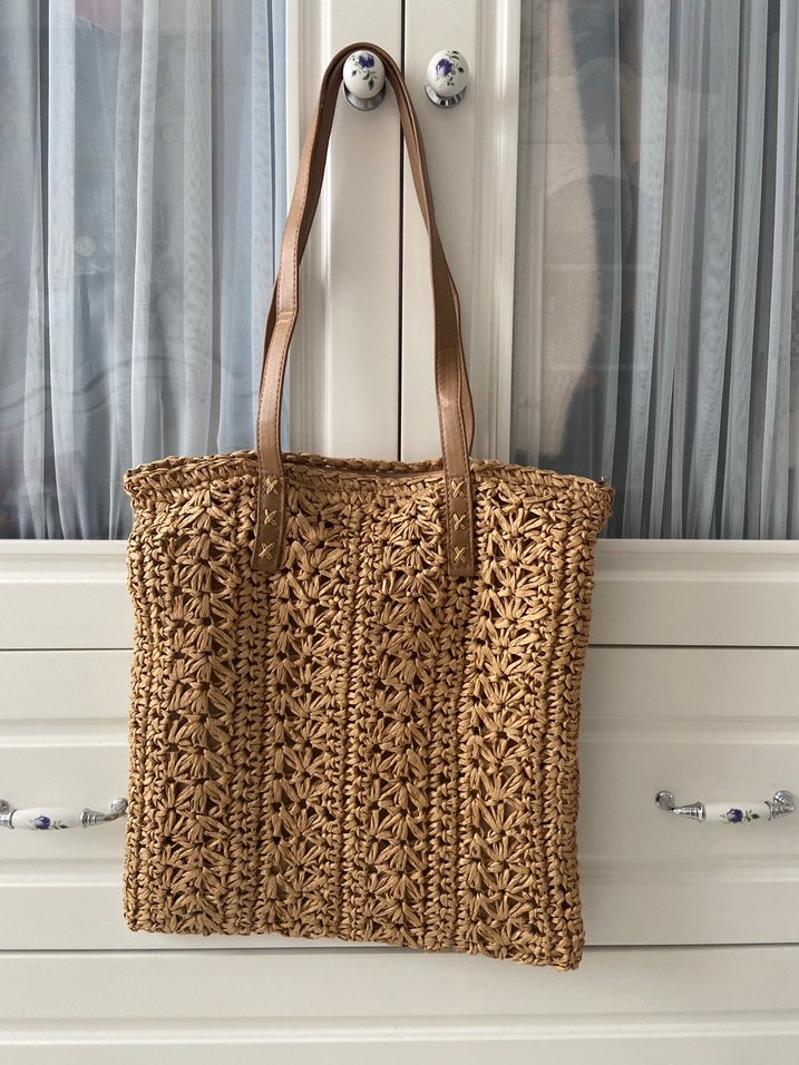 Manuka hasır çanta - Görsel 2