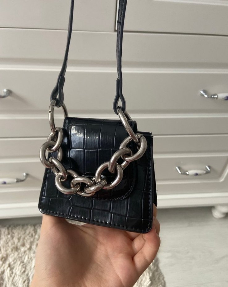 Stradivarius   Zincirli Çanta - Görsel 5