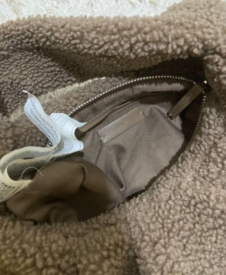 Mango teddy peluş çanta - Görsel 4