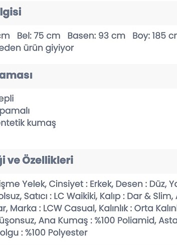 l Beden #şişmeyelek