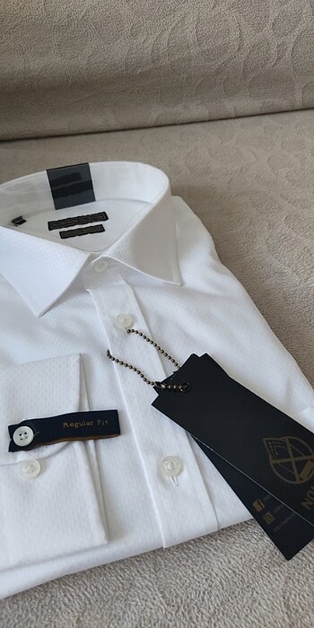 xl Beden beyaz Renk Beyaz erkek gömleği