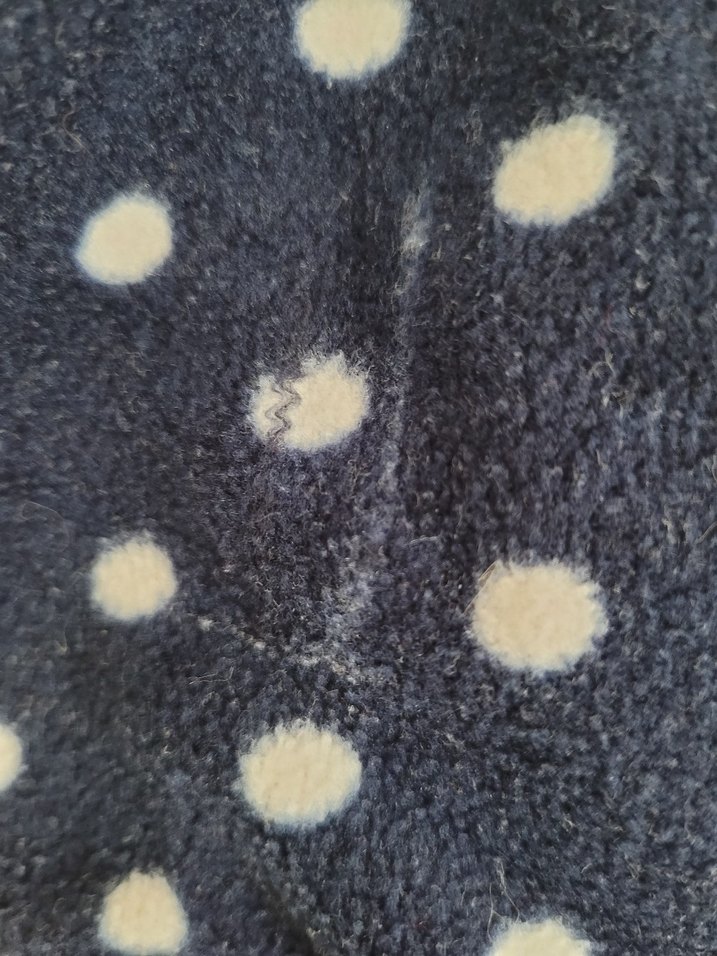 Lacivert Puantiyeli Bebek Tulum - Görsel 3