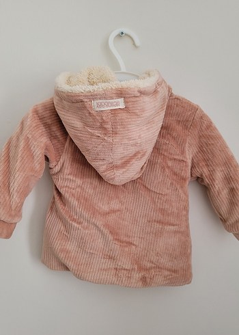 Düğmeli Kadife Çocuk Ceket - Görsel 2