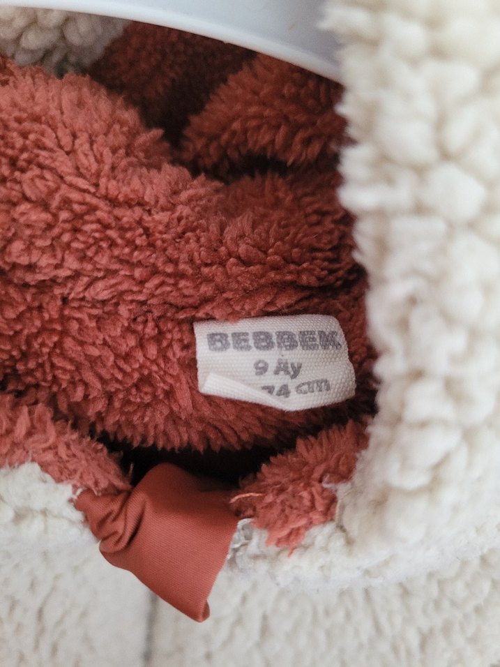 Kapüşonlu Suni Kürklü Erkek Çocuk Ceketi - Görsel 3