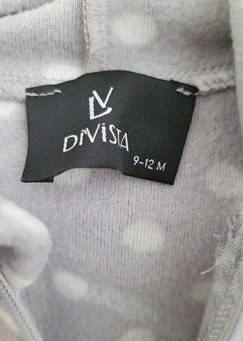 Kapüşonlu Gri Bebek Tulumu - Görsel 2