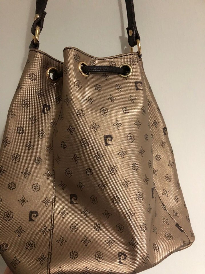 Kahverengi Deri Kadın Omuz Çantası - Görsel 3