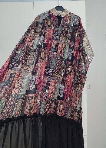 Siyah Uzun Abiye Elbise - Görsel 12