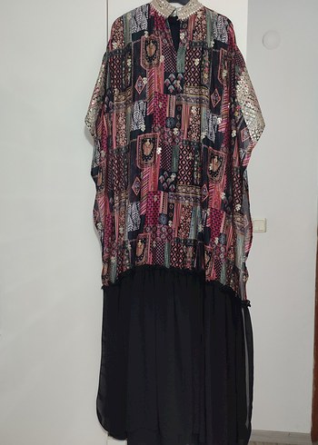 Siyah Uzun Abiye Elbise - Görsel 11