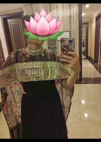 Siyah Uzun Abiye Elbise - Görsel 5