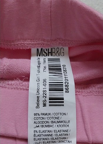 Kız Çocuk Pembe Tayt - Görsel 2