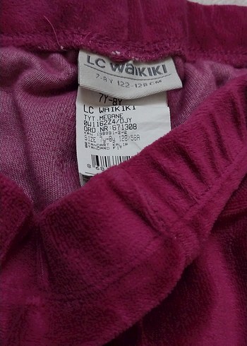 Mor Kadife Kız Taytı - Görsel 2