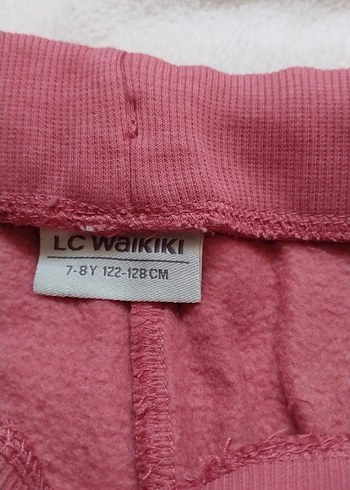 Bordo Rahat Kesim Kız Eşofman Altı - Görsel 3