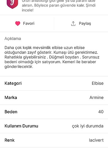 Diğer Elbise
