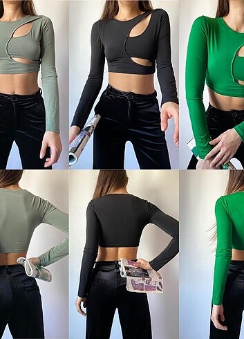 Uzun kollu crop 