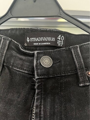 38 Beden siyah Renk Jean kot