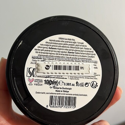 Urban Care urban care wax