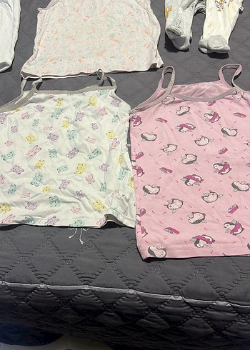 HepsiÇocuk Beyaz Atlet 5 parca hepsi - Görsel 4