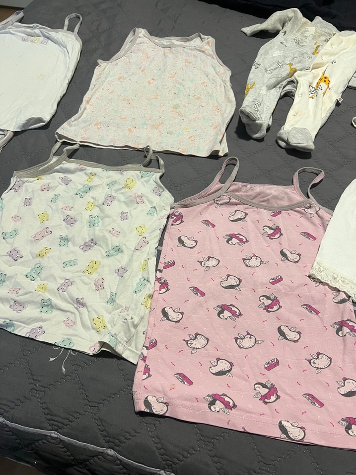 HepsiÇocuk Beyaz Atlet 5 parca hepsi - Görsel 3