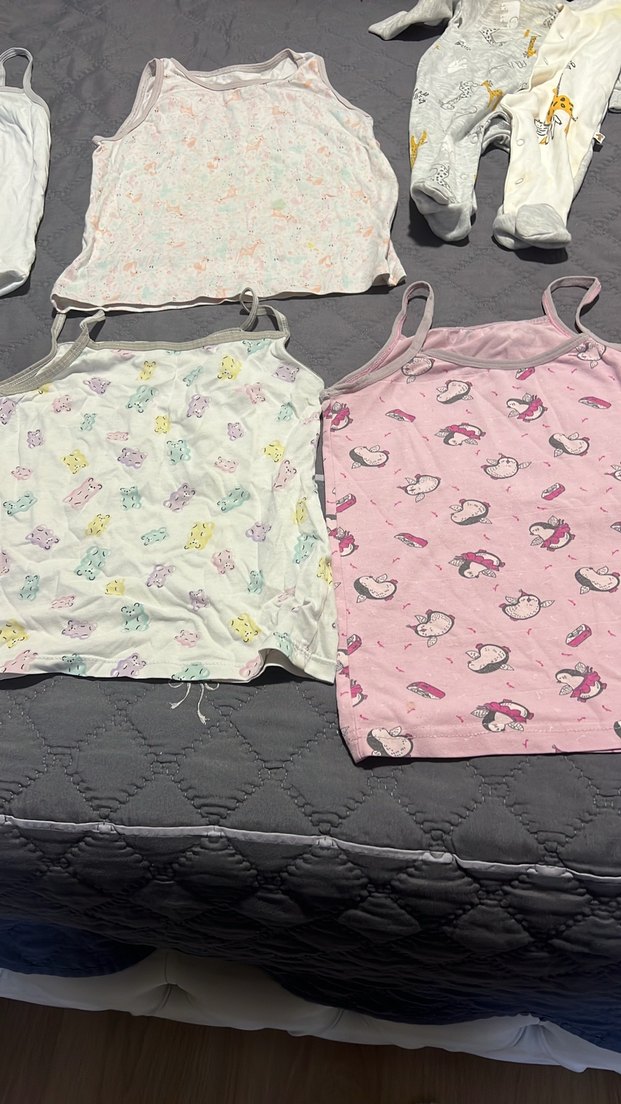 HepsiÇocuk Beyaz Atlet 5 parca hepsi - Görsel 4