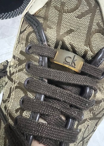 Kadın Kahverengi erkekCK marka ornin - Görsel 3