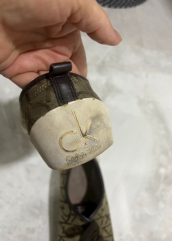 Kadın Kahverengi erkekCK marka ornin - Görsel 4